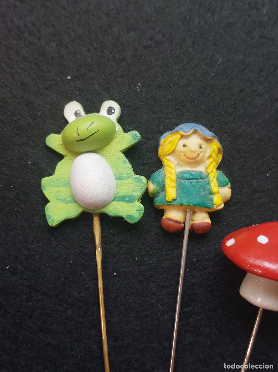 Vintage: ALFILERES VINTAGE FIGURITAS - Foto 2