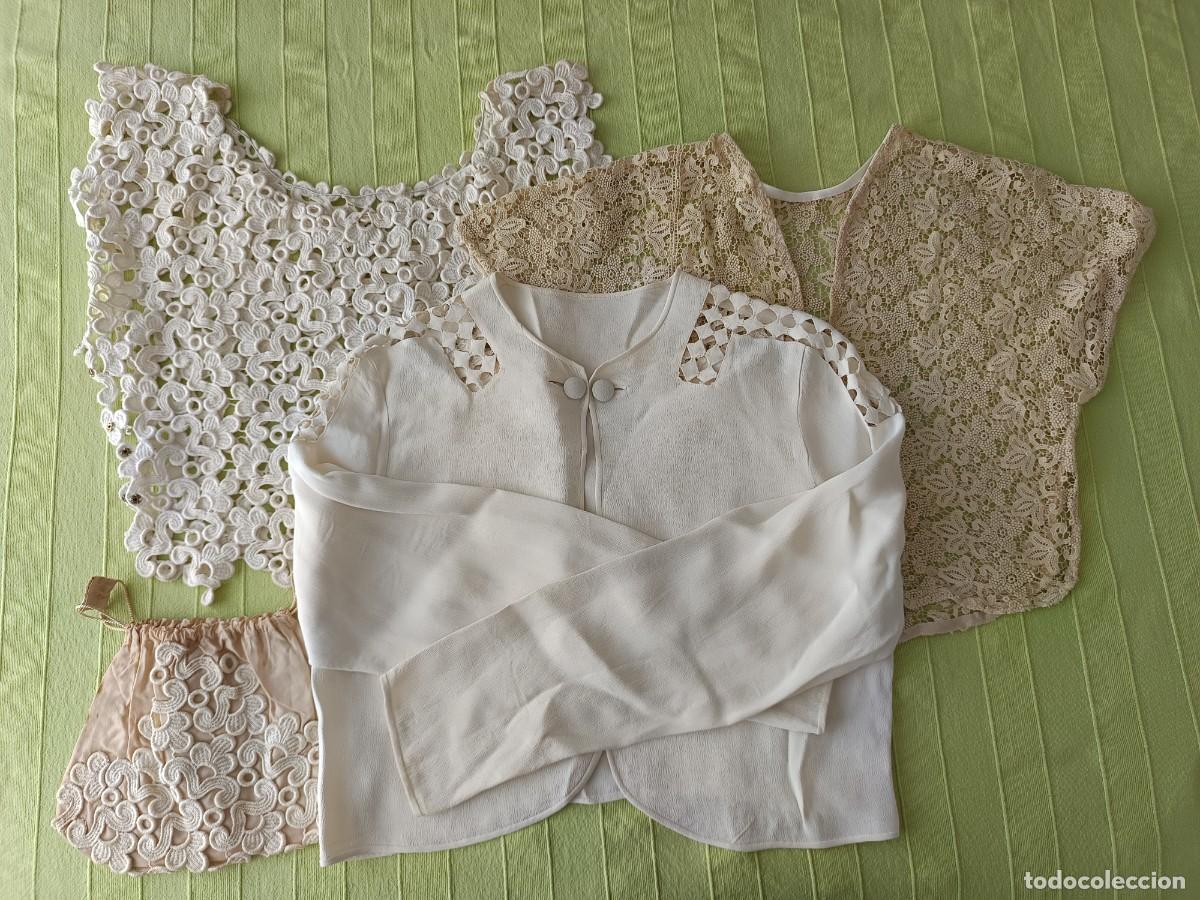 Vintage: 3 cuerpos top hechos a mano - Foto 1