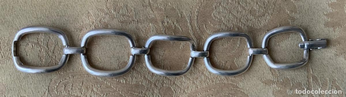 Vintage: PULSERA DE PLATA A&Ntilde;OS 70 - Foto 1