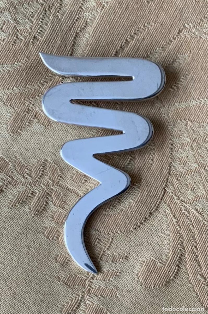 Vintage: BROCHE VINTAGE SERPIENTE DE PLATA - Foto 2