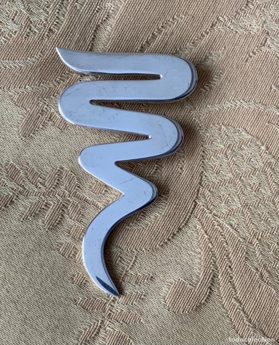 Vintage: BROCHE VINTAGE SERPIENTE DE PLATA - Foto 8