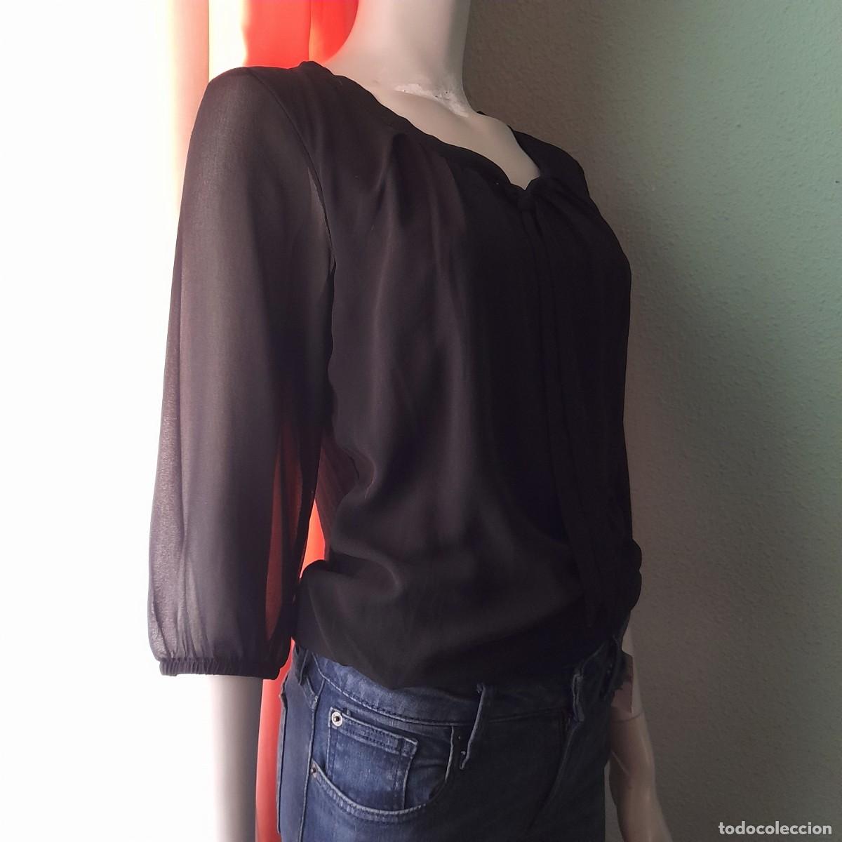 Vintage: Blusa de gasa marca Zero talla M - Foto 13