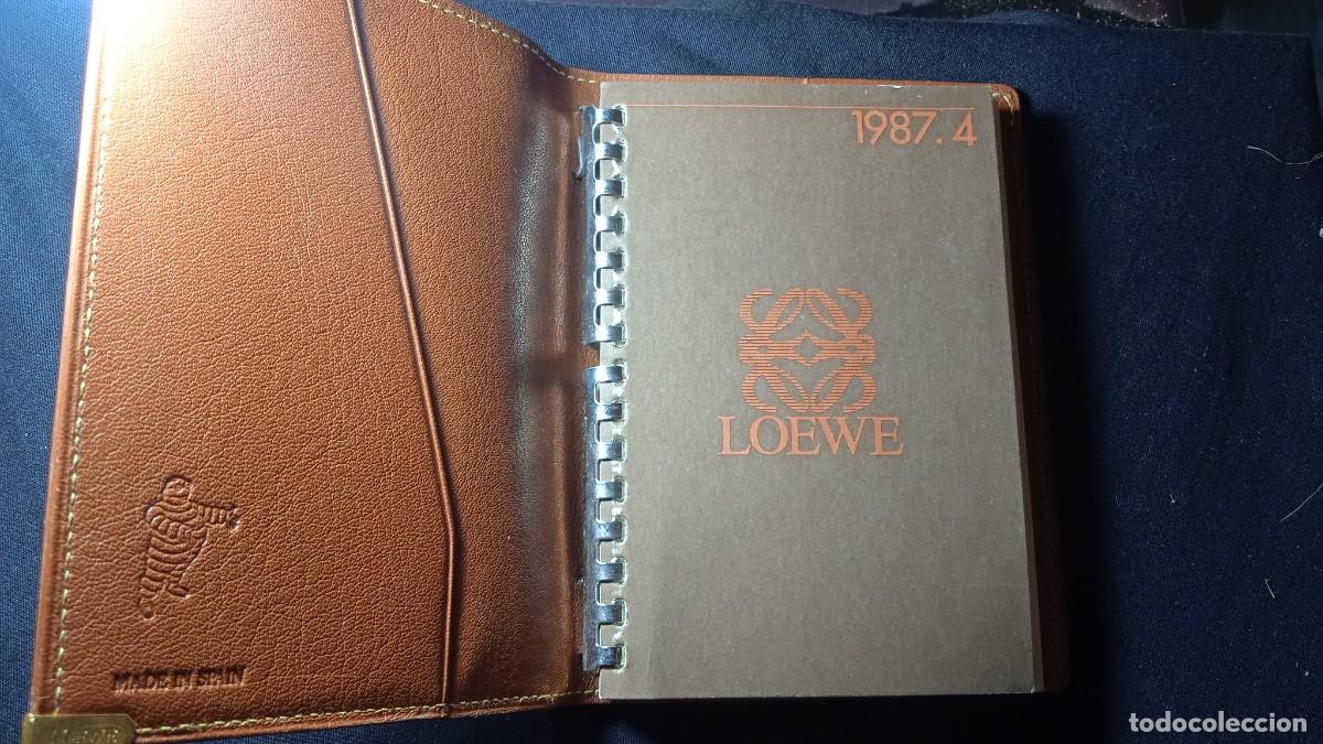 Vintage: Agenda piel Loewe-Michelin. - Foto 3