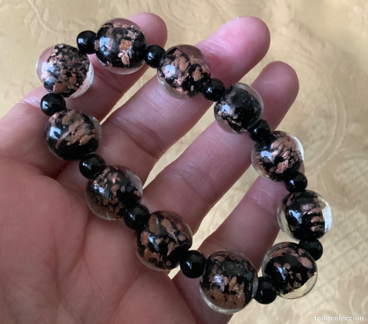 Vintage: PULSERA DE CRISTAL DE MURANO - Foto 4