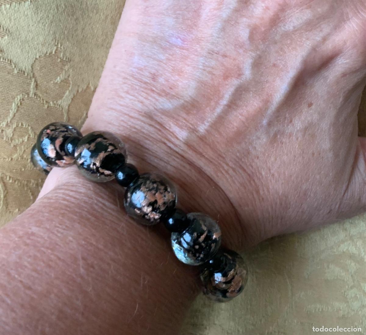 Vintage: PULSERA DE CRISTAL DE MURANO - Foto 6