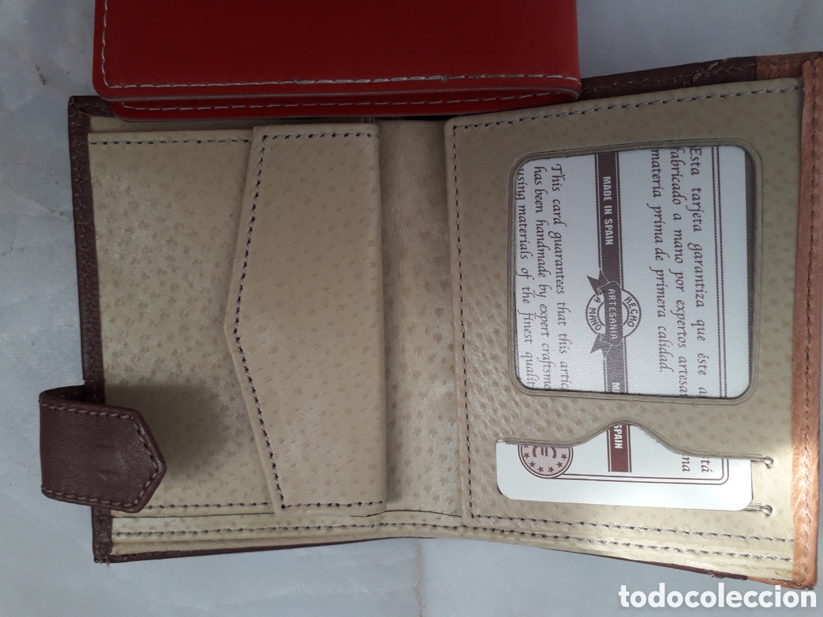 Vintage: Cartera de piel. Ubrique - Foto 3
