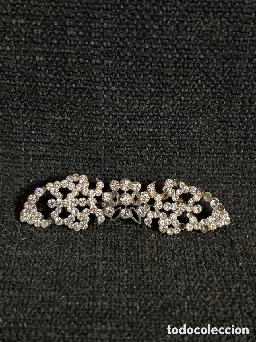 Vintage: Broche Vintage en forma alargada - Foto 2