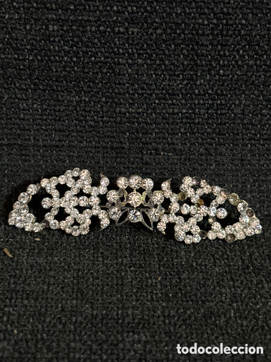 Vintage: Broche Vintage en forma alargada - Foto 1