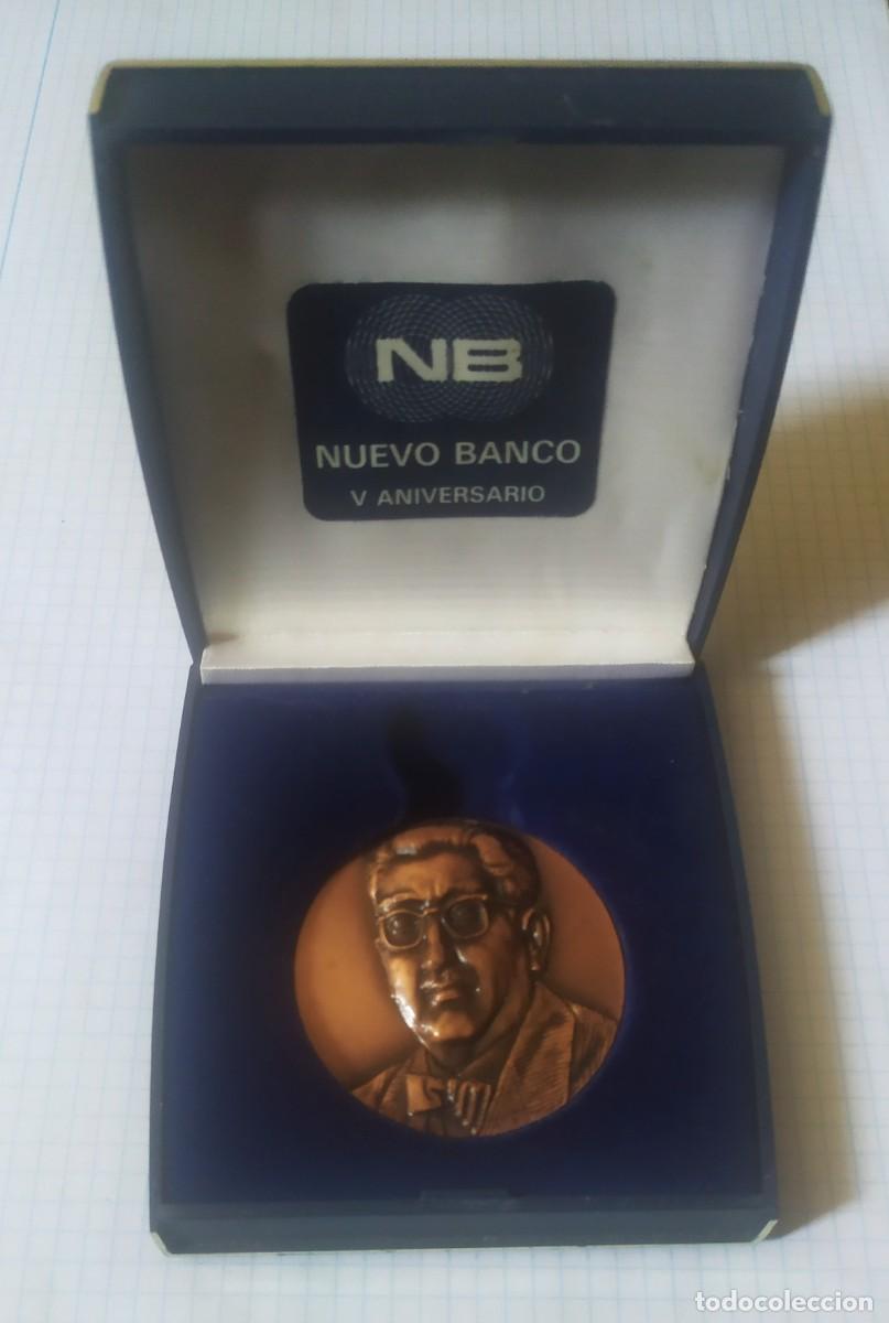 Vintage: Medalla de mano, en homenaje a profesor, 1971 - Foto 1