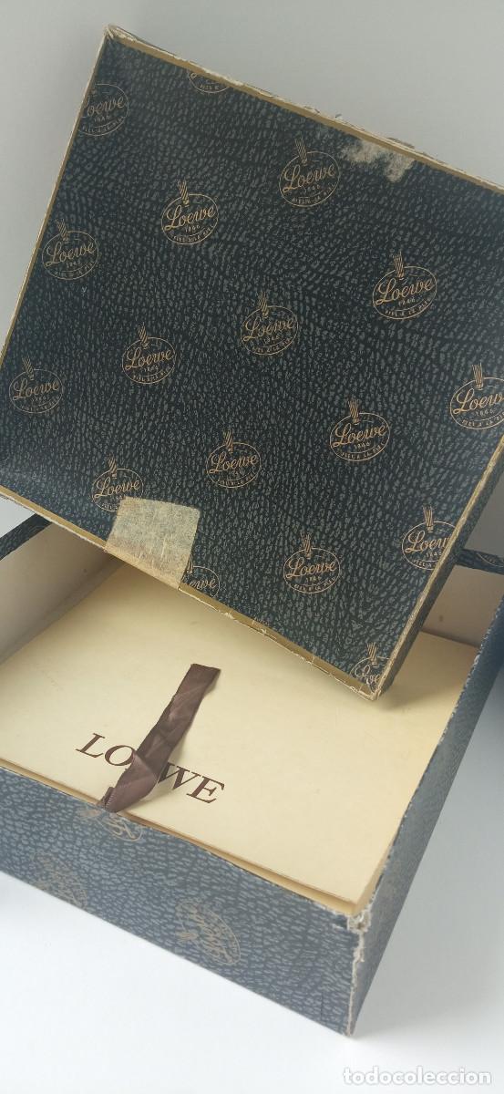 Vintage: Pa&ntilde;uelo Loewe 80x80 cms. En Caja Original - Foto 4