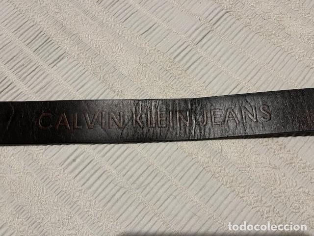 Vintage: Cintur&oacute;n de piel -CALVIN KLEAN JEANS - Foto 6