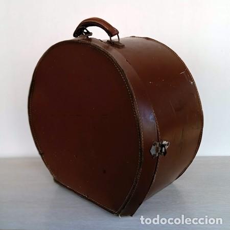 Vintage: Malet&iacute;n sombrerero con asa - Foto 1