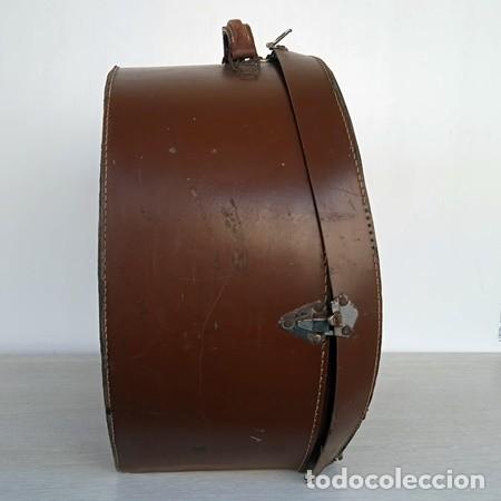 Vintage: Malet&iacute;n sombrerero con asa - Foto 3