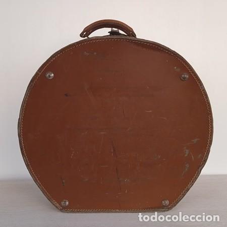 Vintage: Malet&iacute;n sombrerero con asa - Foto 4