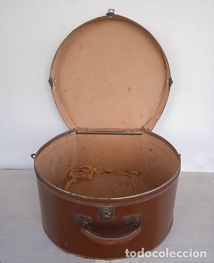 Vintage: Malet&iacute;n sombrerero con asa - Foto 5