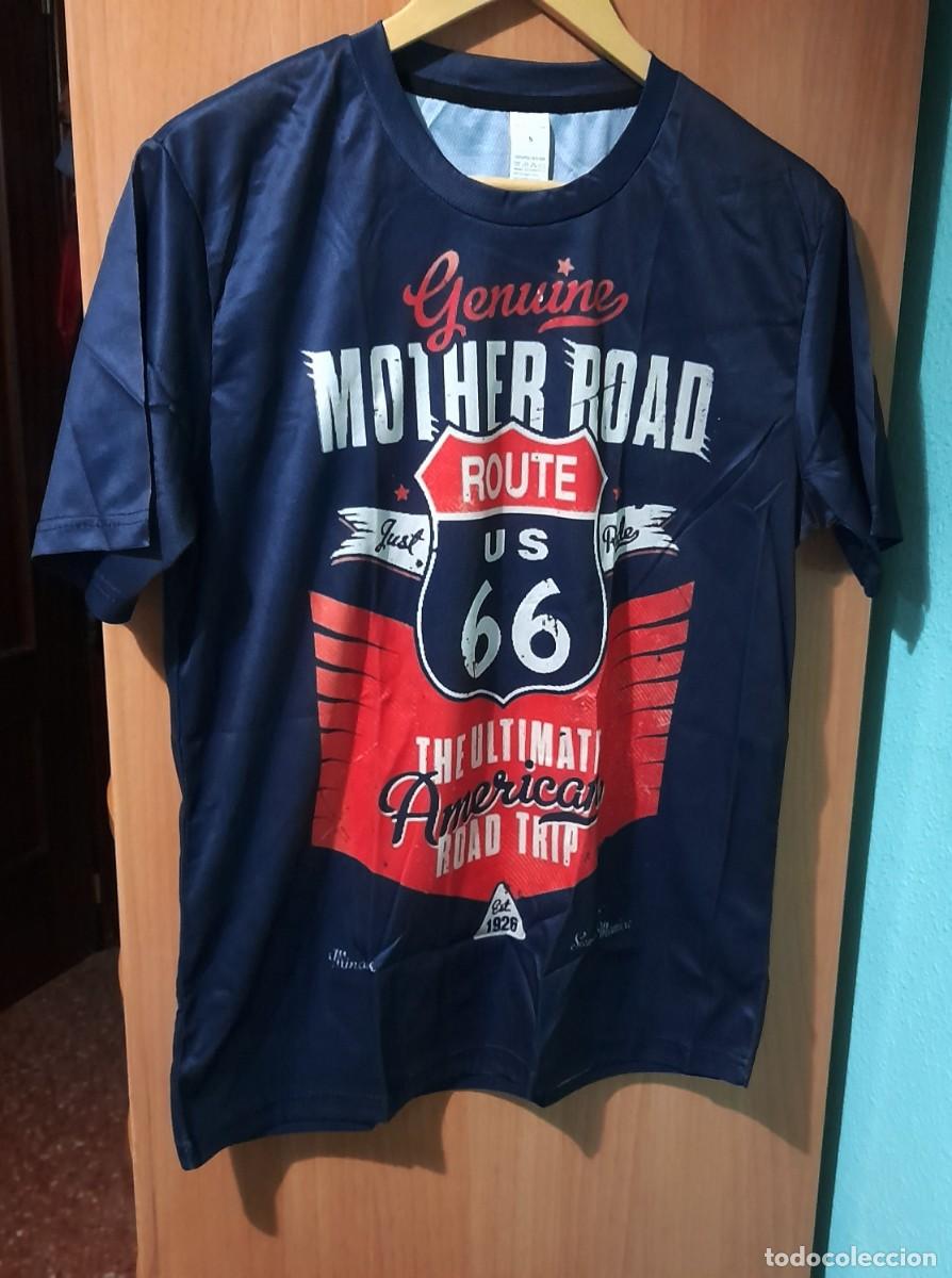 Vintage: Camiseta estampada Route US 66 - Foto 2