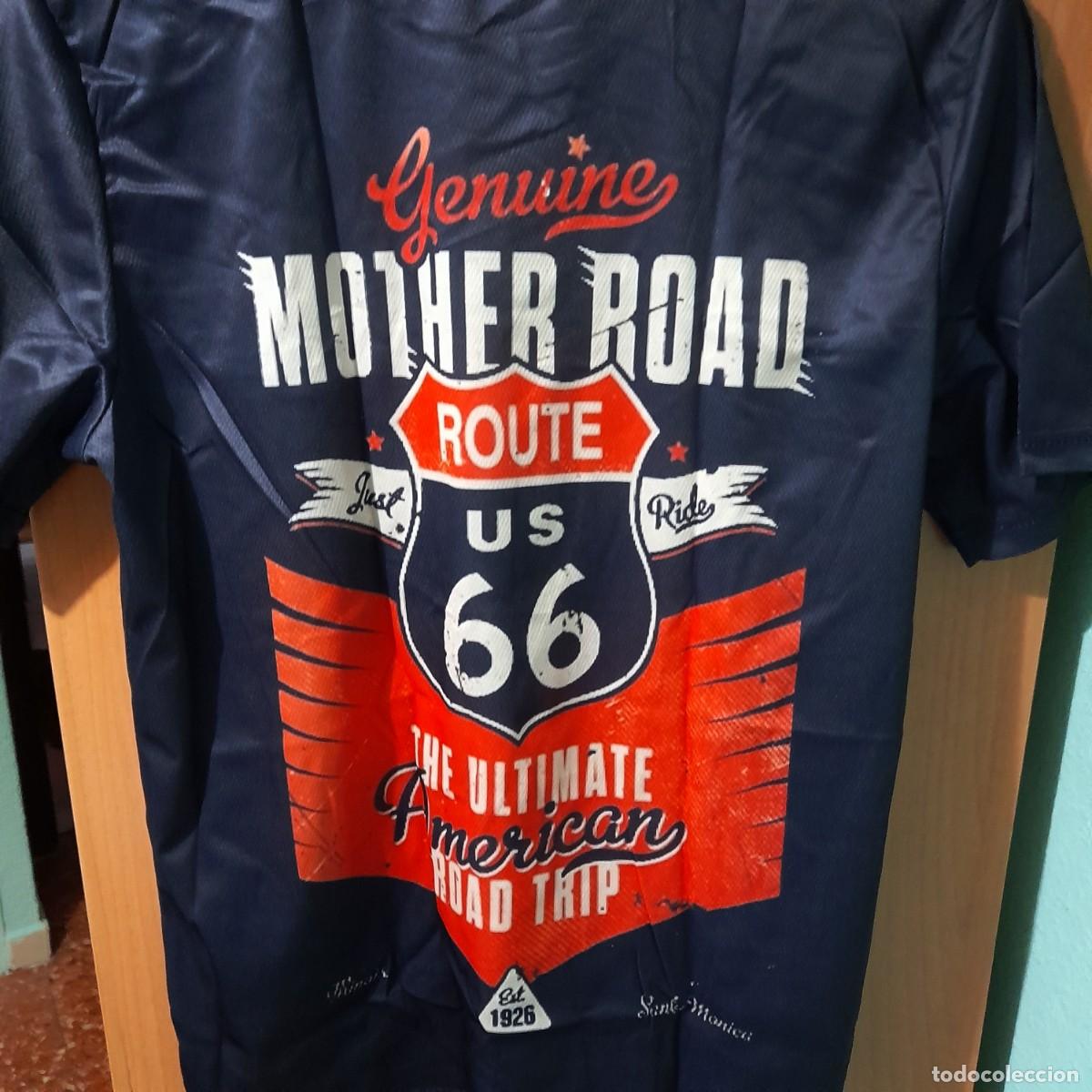 Vintage: Camiseta estampada Route US 66 - Foto 3