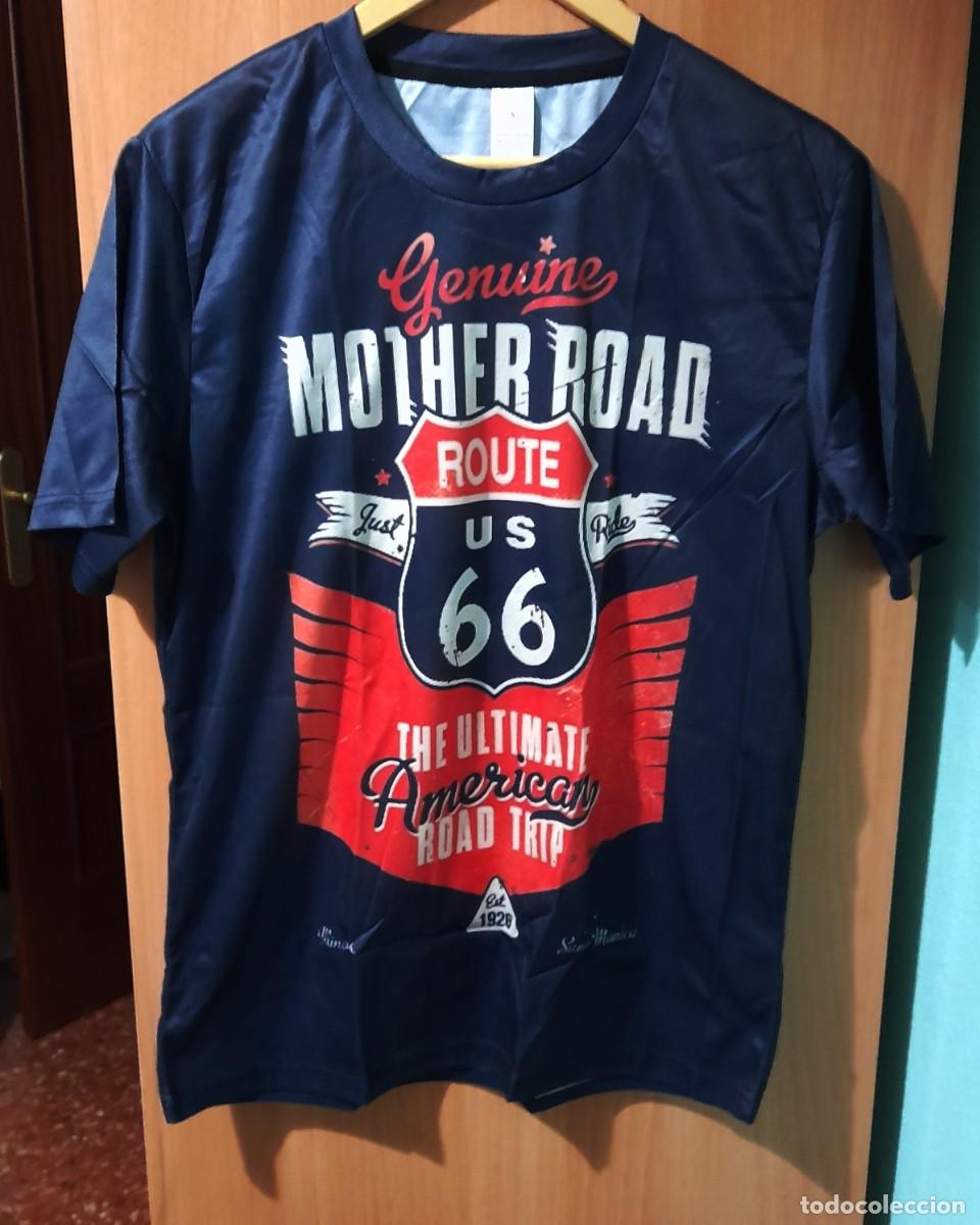 Vintage: Camiseta estampada Route US 66 - Foto 6