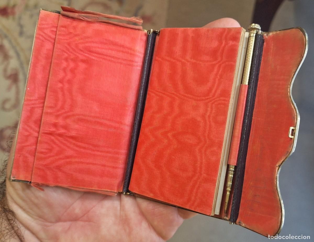 Vintage: Antiguo Carnet de Baile de Plata finales del XIX - Foto 9