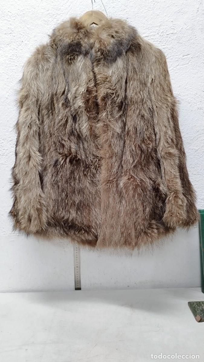 Vintage: Antiguo abrigo de piel a identificar,marca dasco - Foto 1