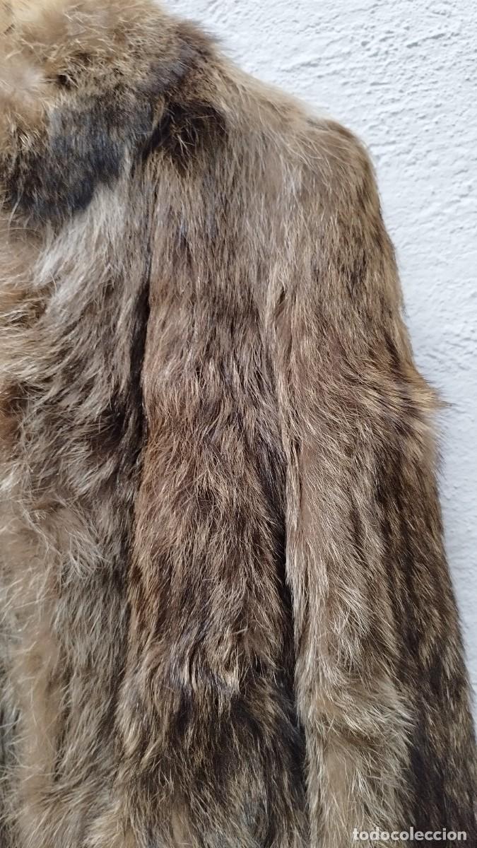 Vintage: Antiguo abrigo de piel a identificar,marca dasco - Foto 5