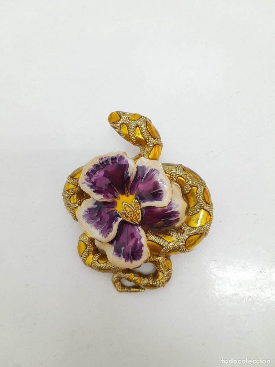 Vintage: Bonito broche de mujer para coser - Foto 1