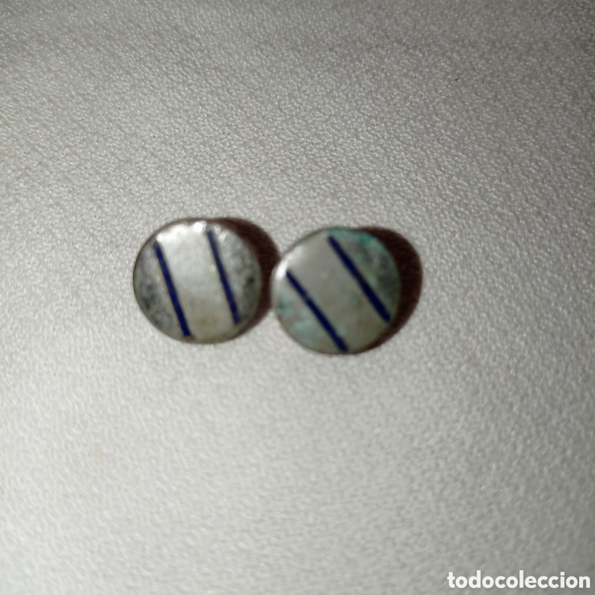 Vintage: Gemelos retro metalicos - Foto 1