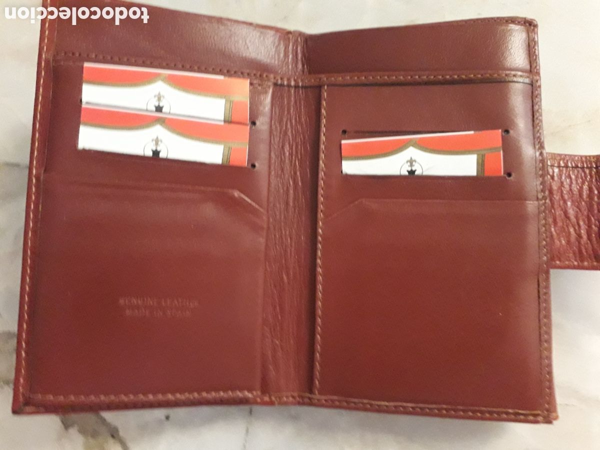 Vintage: TARJETERO-MONEDERO-BILLETERO. NUEVO!!!! - Foto 2