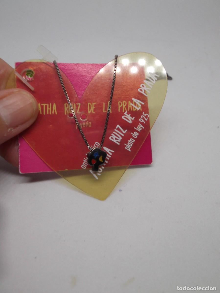 Vintage: Cadena de plata de Agatha Ruiz de la Prada.Vintage - Foto 3