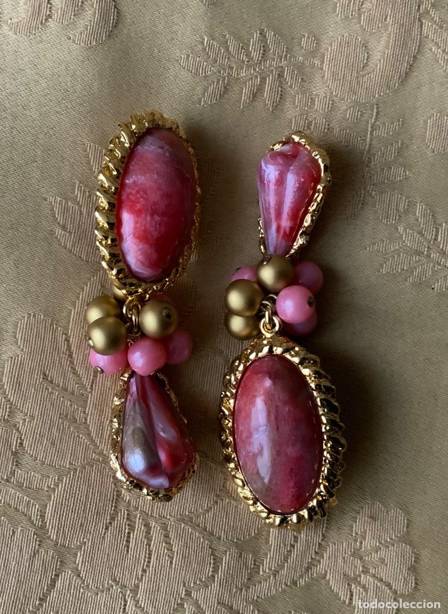 Vintage: PENDIENTES VINTAGE A&Ntilde;O 80 MARCA PG - Foto 2