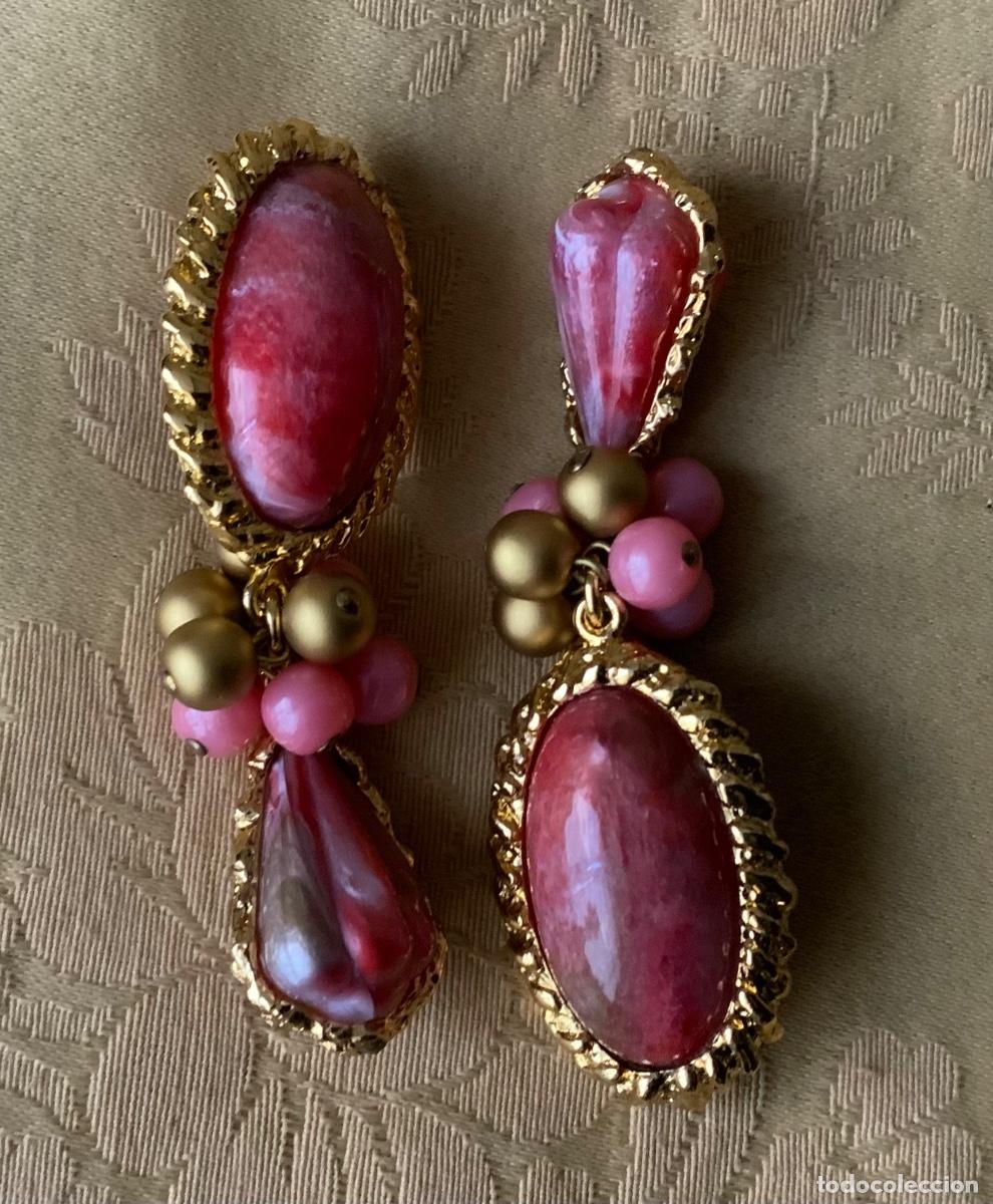 Vintage: PENDIENTES VINTAGE A&Ntilde;O 80 MARCA PG - Foto 6