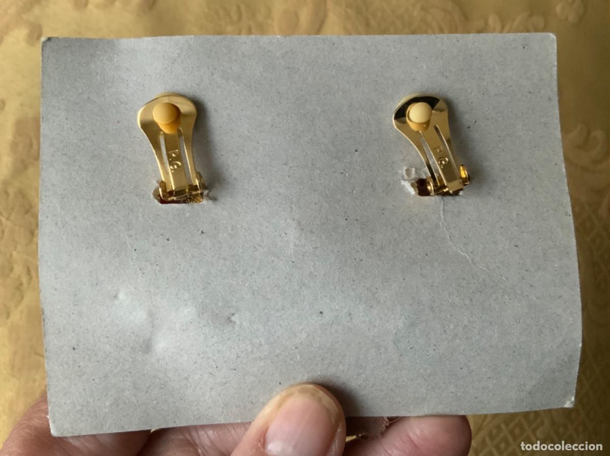 Vintage: PENDIENTES VINTAGE A&Ntilde;O 80 MARCA PG - Foto 8