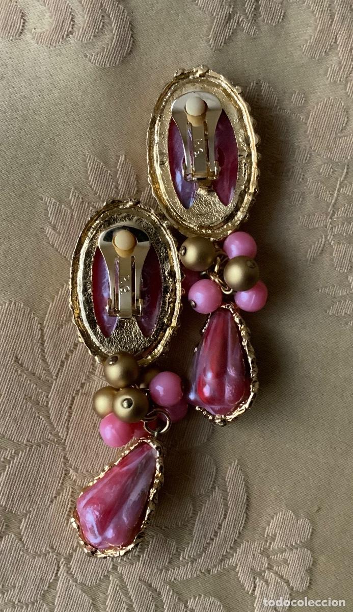 Vintage: PENDIENTES VINTAGE A&Ntilde;O 80 MARCA PG - Foto 19