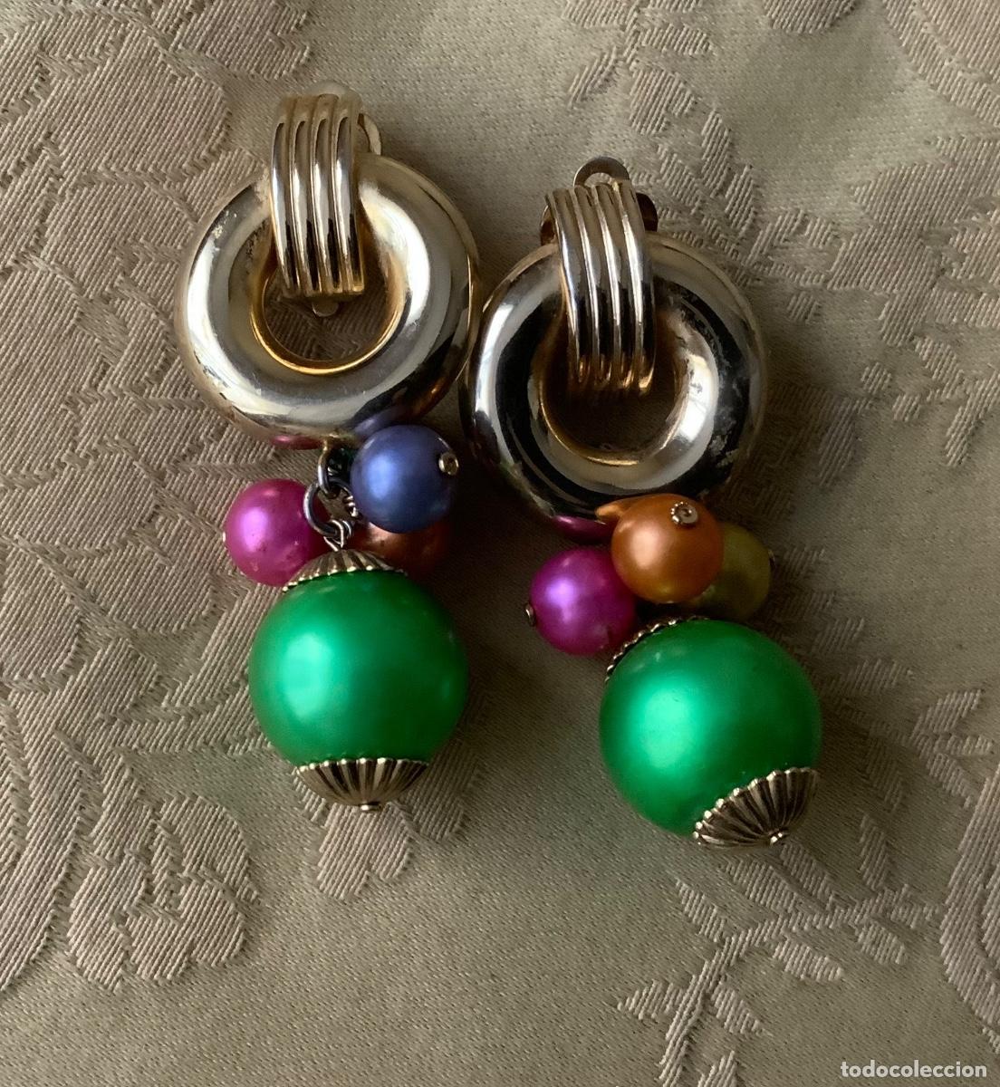 Vintage: PENDIENTES VINTAGE A&Ntilde;O 80 - Foto 1