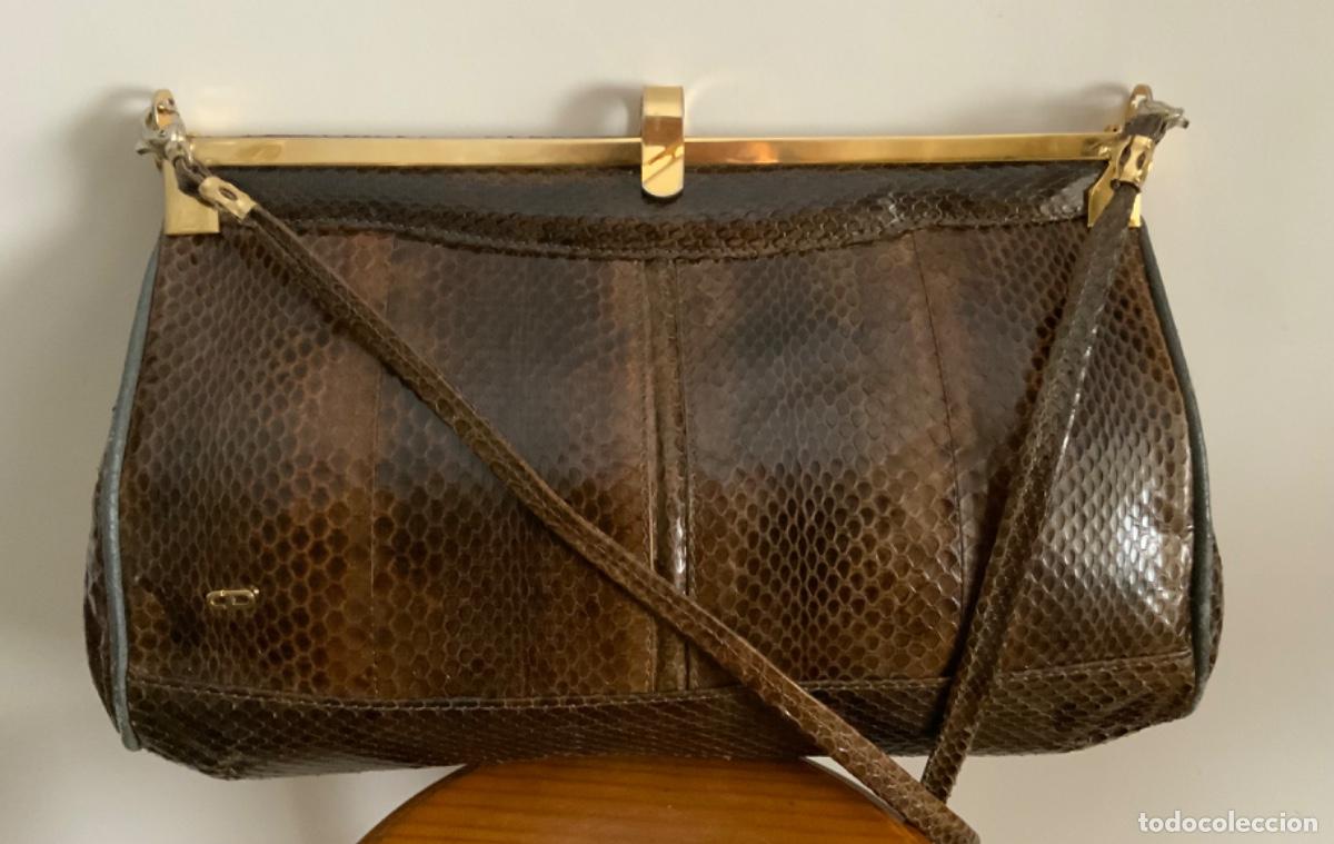 Vintage: BOLSO VINTAGE PIEL DE SERPIENTE - Foto 1