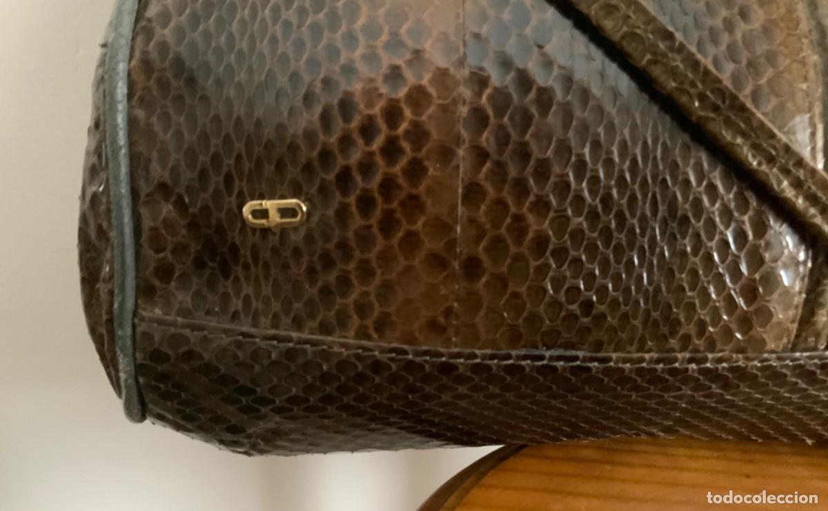 Vintage: BOLSO VINTAGE PIEL DE SERPIENTE - Foto 2