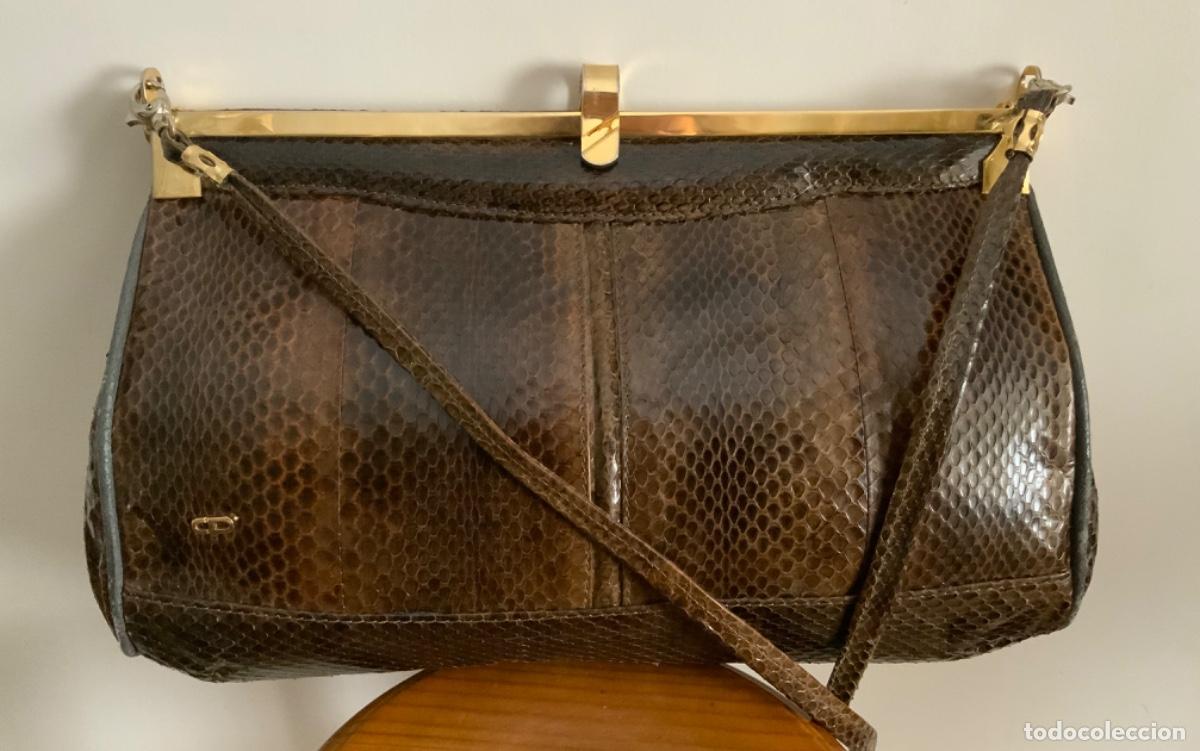 Vintage: BOLSO VINTAGE PIEL DE SERPIENTE - Foto 3