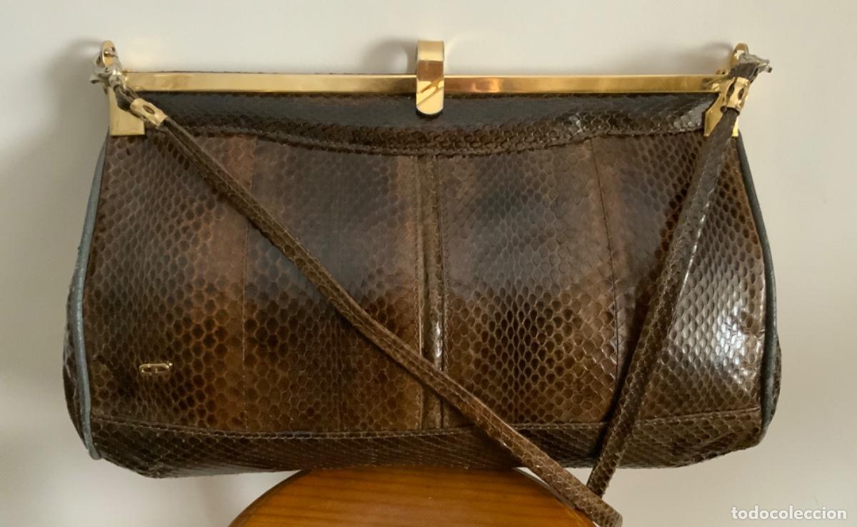 Vintage: BOLSO VINTAGE PIEL DE SERPIENTE - Foto 4