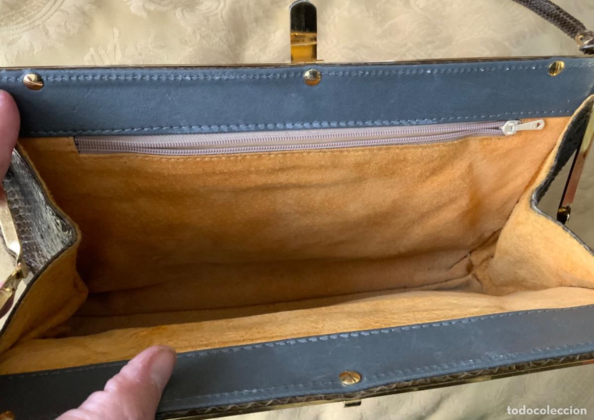 Vintage: BOLSO VINTAGE PIEL DE SERPIENTE - Foto 7