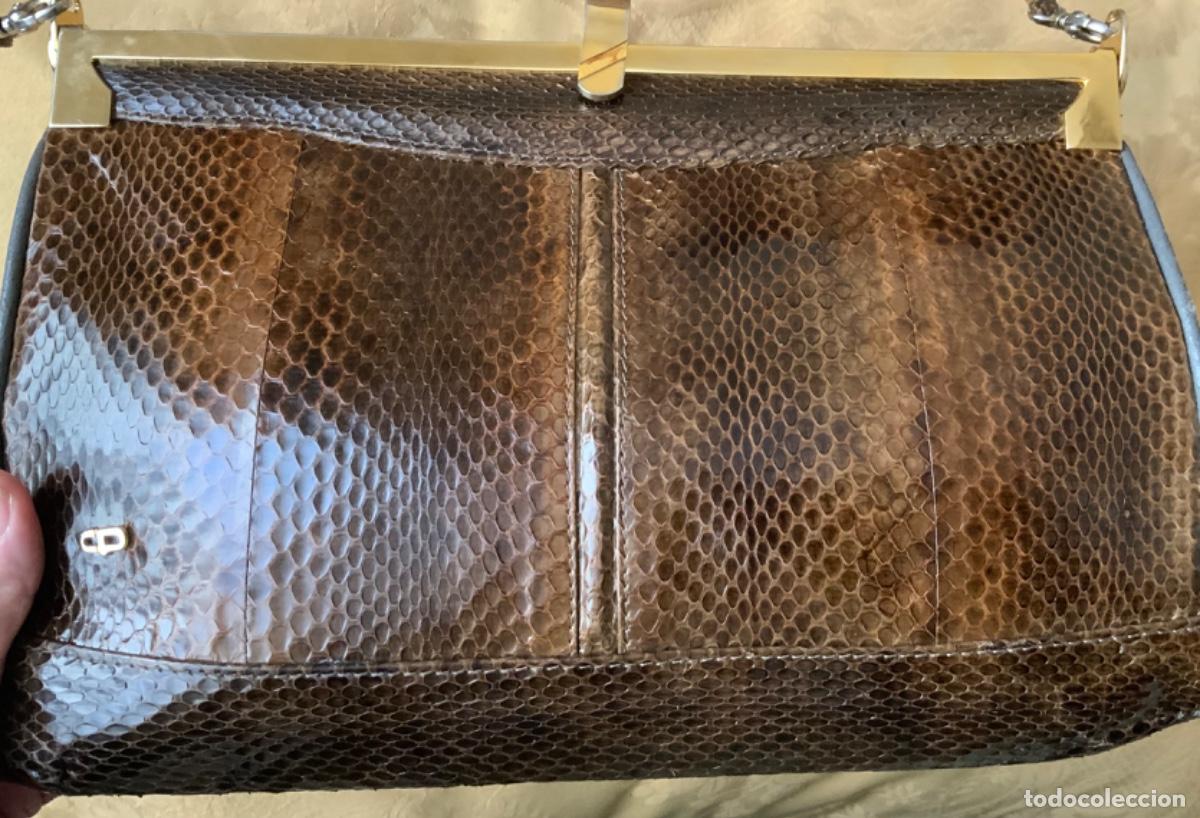 Vintage: BOLSO VINTAGE PIEL DE SERPIENTE - Foto 11