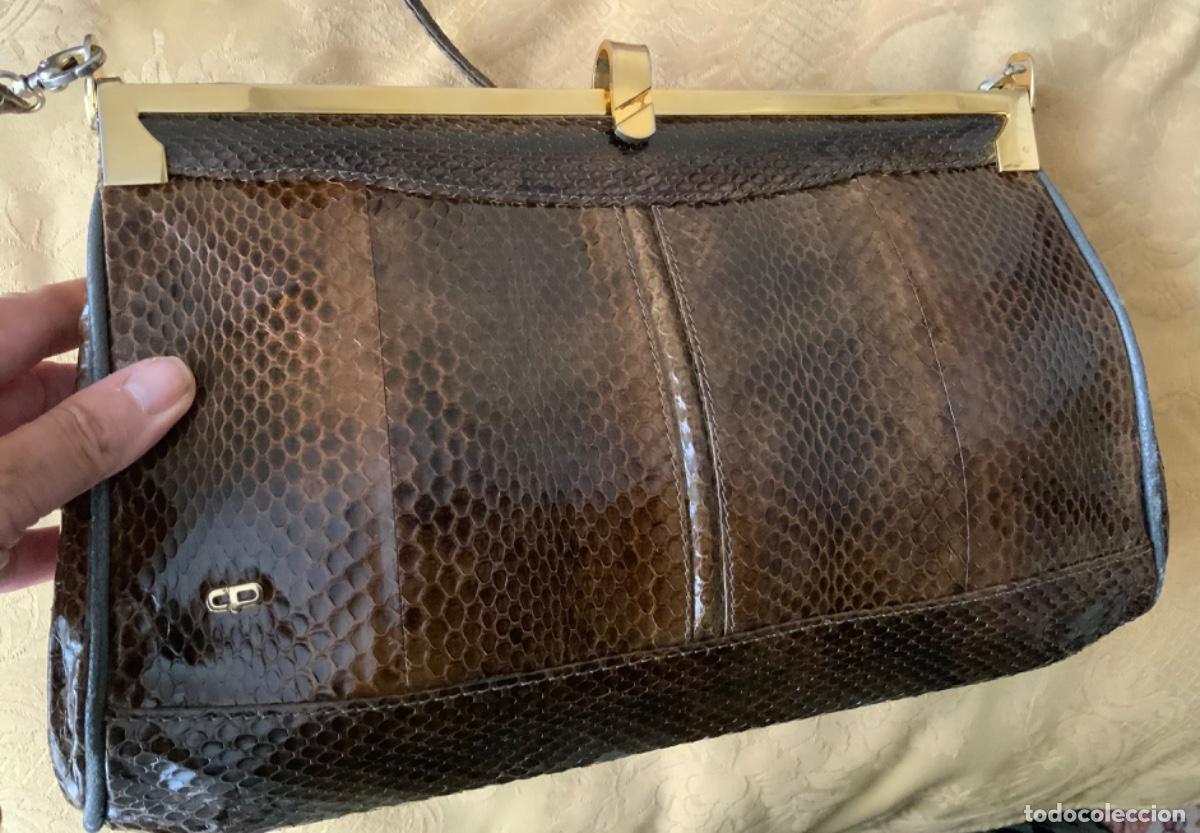 Vintage: BOLSO VINTAGE PIEL DE SERPIENTE - Foto 12