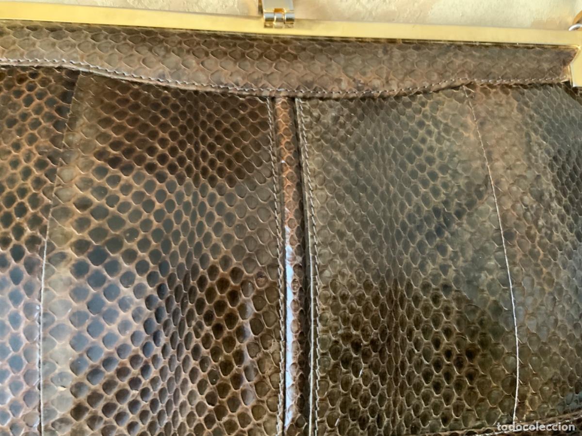 Vintage: BOLSO VINTAGE PIEL DE SERPIENTE - Foto 14