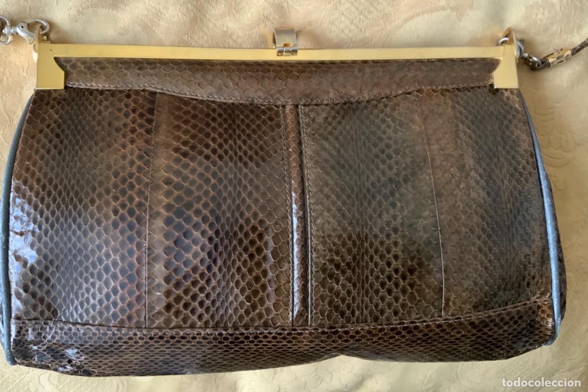 Vintage: BOLSO VINTAGE PIEL DE SERPIENTE - Foto 15