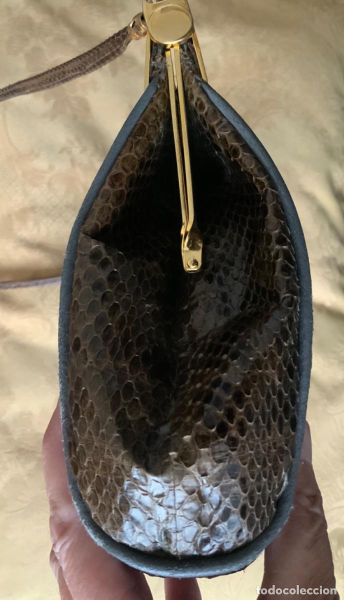 Vintage: BOLSO VINTAGE PIEL DE SERPIENTE - Foto 18