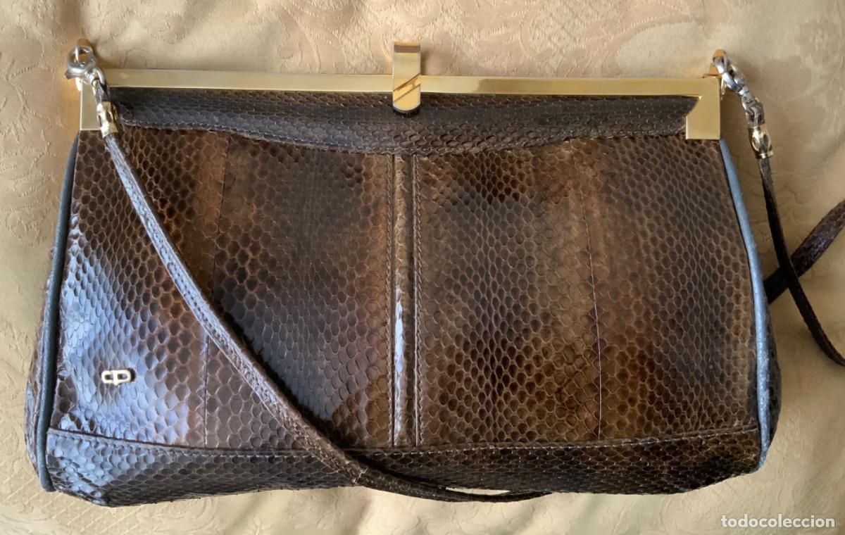 Vintage: BOLSO VINTAGE PIEL DE SERPIENTE - Foto 22