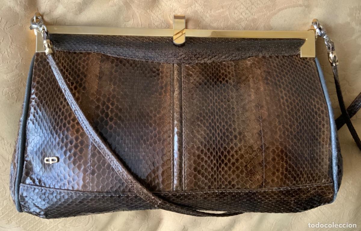 Vintage: BOLSO VINTAGE PIEL DE SERPIENTE - Foto 23
