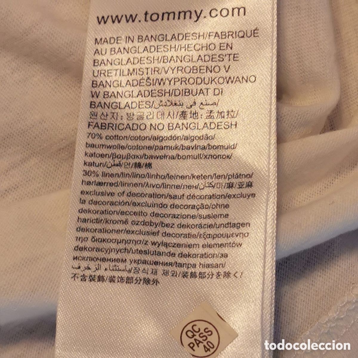 Vintage: Camiseta mujer Tommy Hilfiger - Foto 3