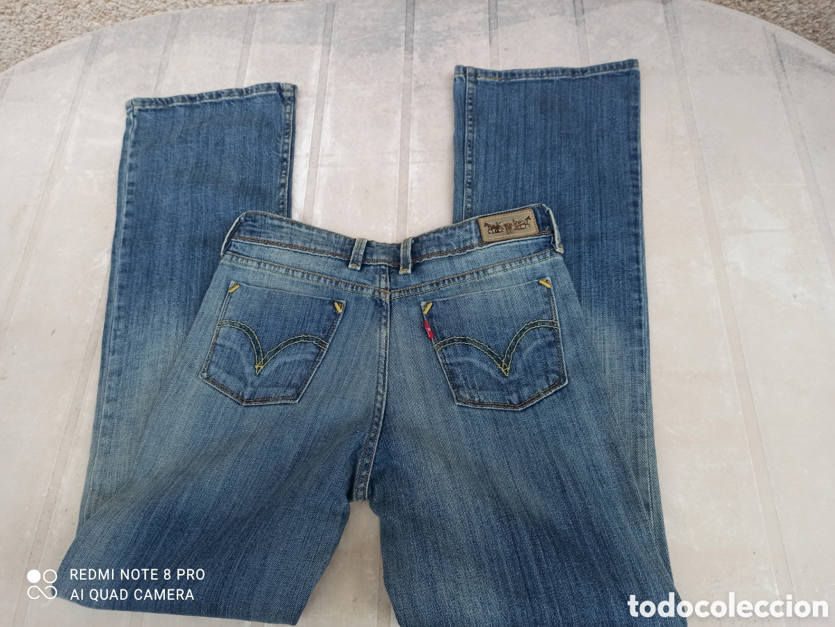 Vintage: Tejanos Levis algo acampanado - Foto 3