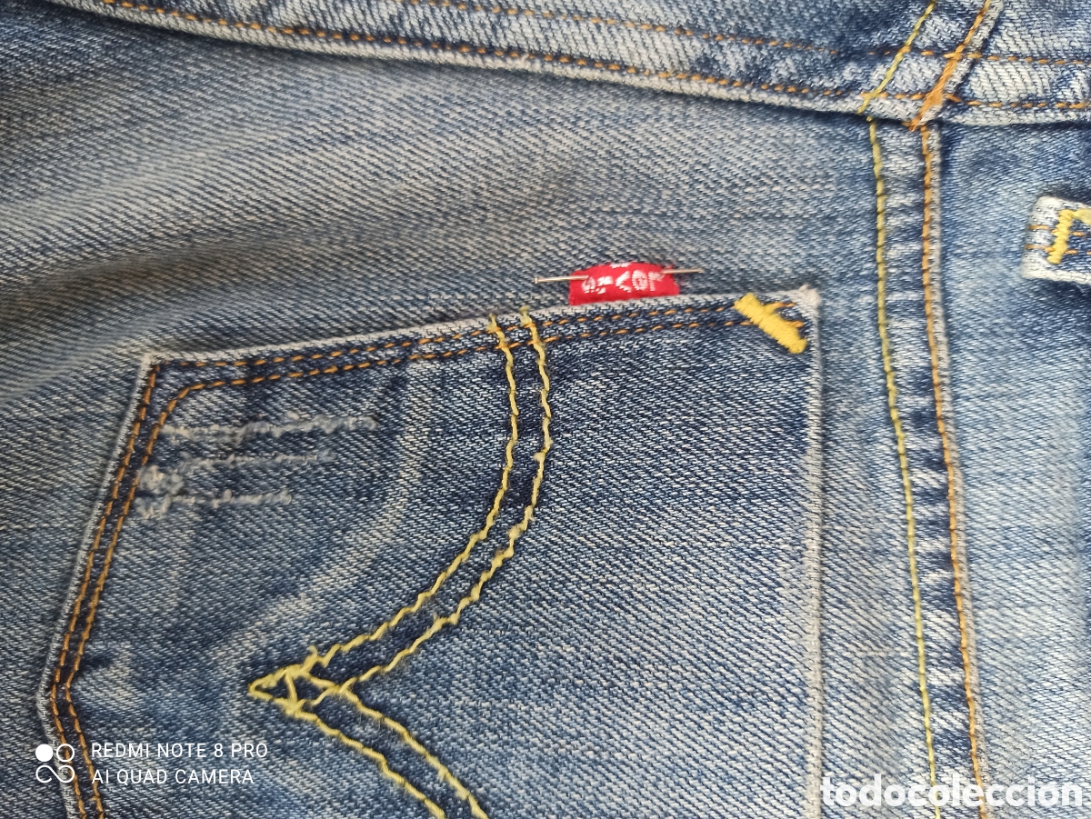 Vintage: Tejanos Levis algo acampanado - Foto 5