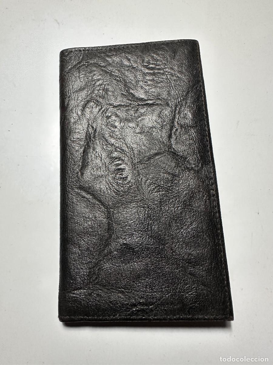 Vintage: TARJETERO, BILLETERO, CARTERA DE PIEL - Foto 1